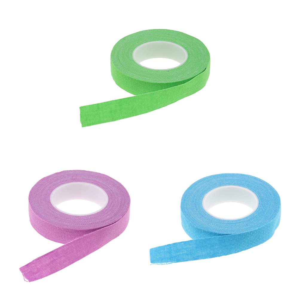 3 Rolls Anti Allergy Breathable Adhesive Tape for Guzheng Pipa Picks