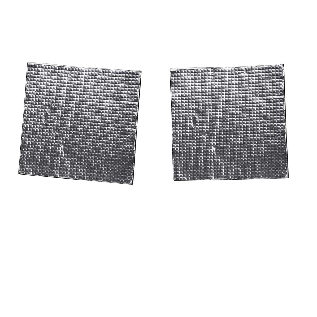 2Piece Heat Bed Insulation Cotton Foil Self-Adhesive Hotbed Thermal Pad