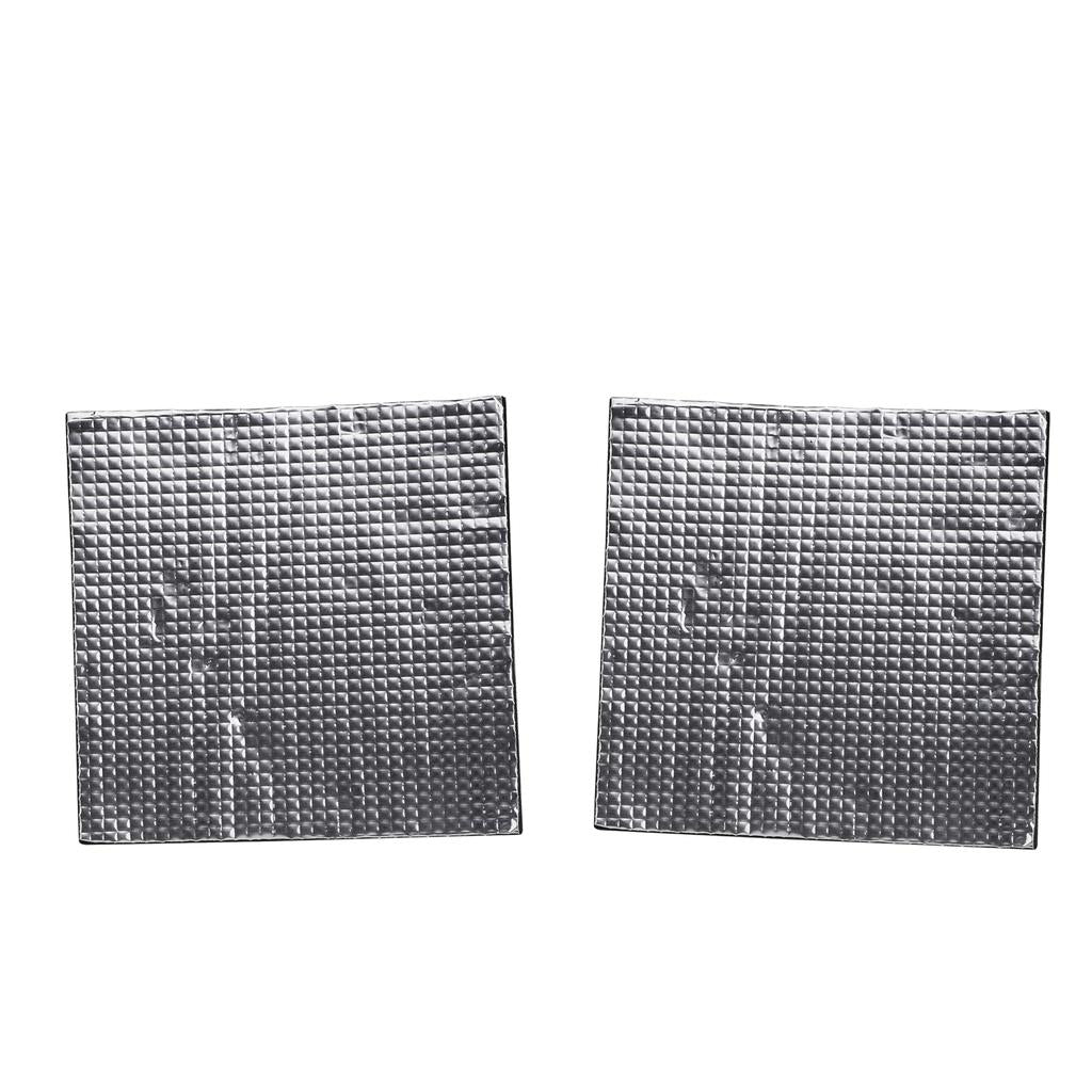 2Piece Heat Bed Insulation Cotton Foil Self-Adhesive Hotbed Thermal Pad