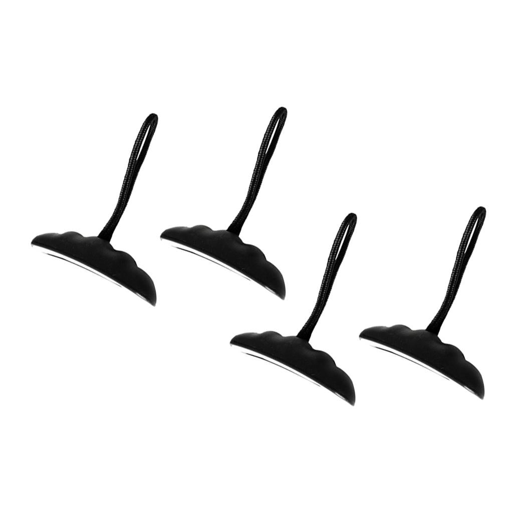 4 Pieces Universal Kayak Carry Grip Handle Pull Handle with Braided Cord