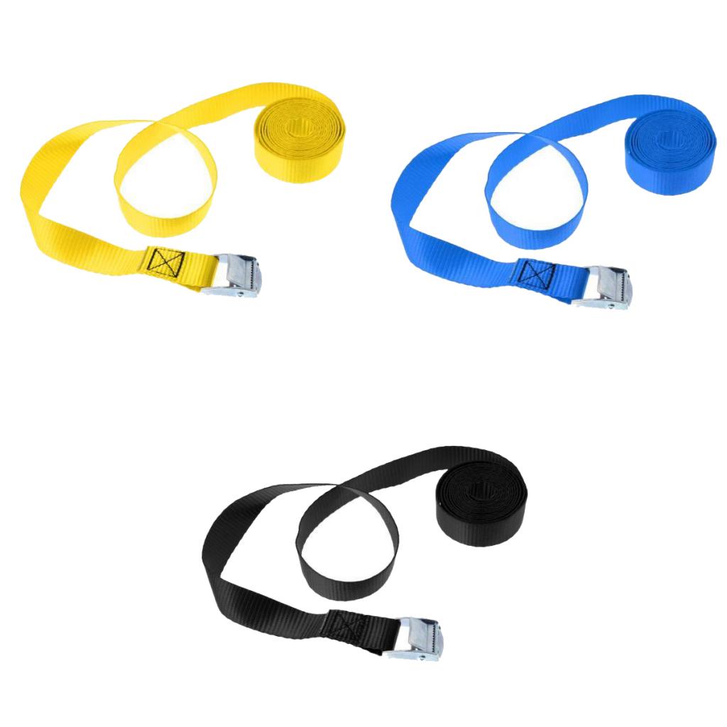 3PCS Kayak Tie Down Strap for Surfboard/SUP/Boat/Truck/Trailer/Roof Rack