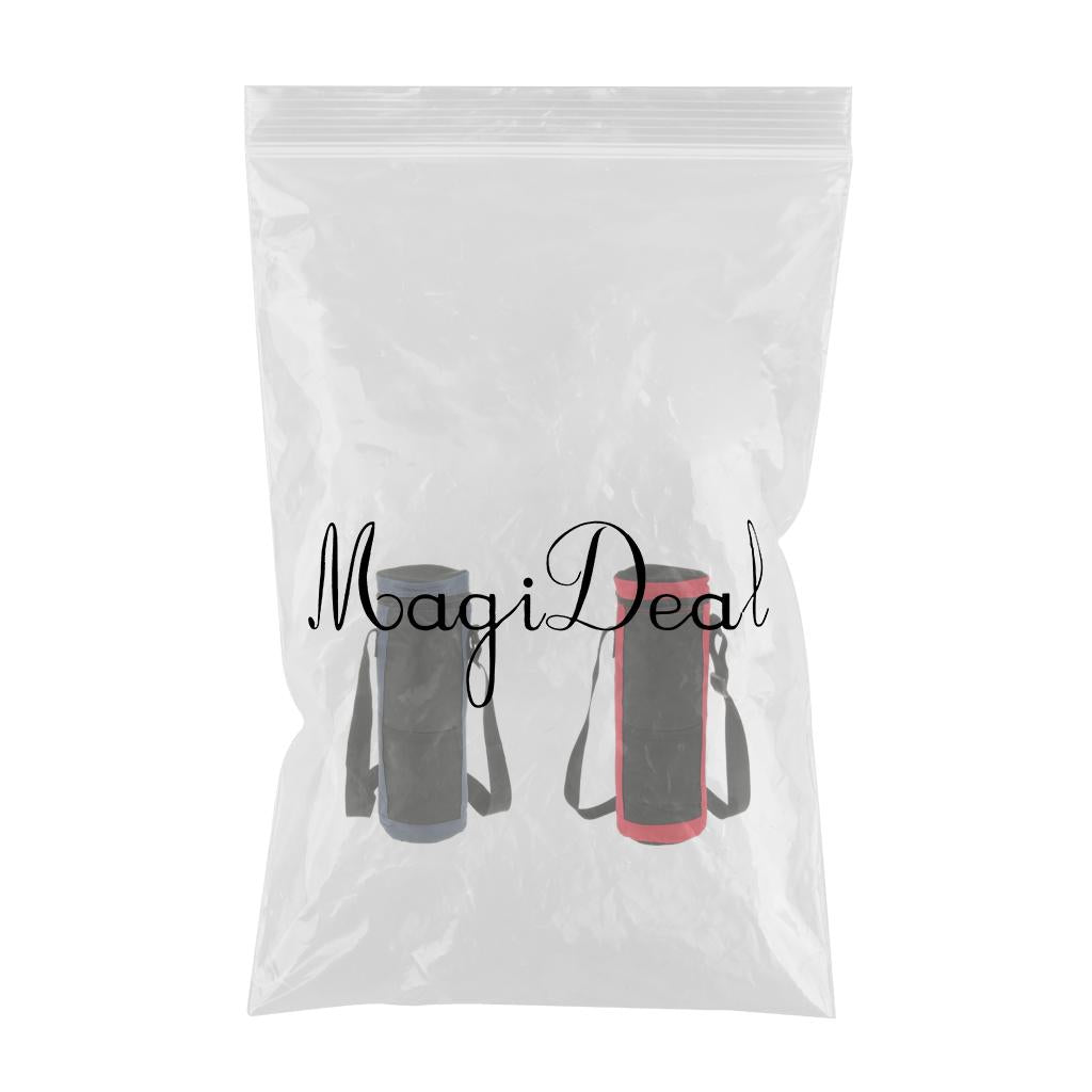 2Pcs Cylinder Cooler Bag Insulated Water Drinks Bottles/Cans Carrying Bag