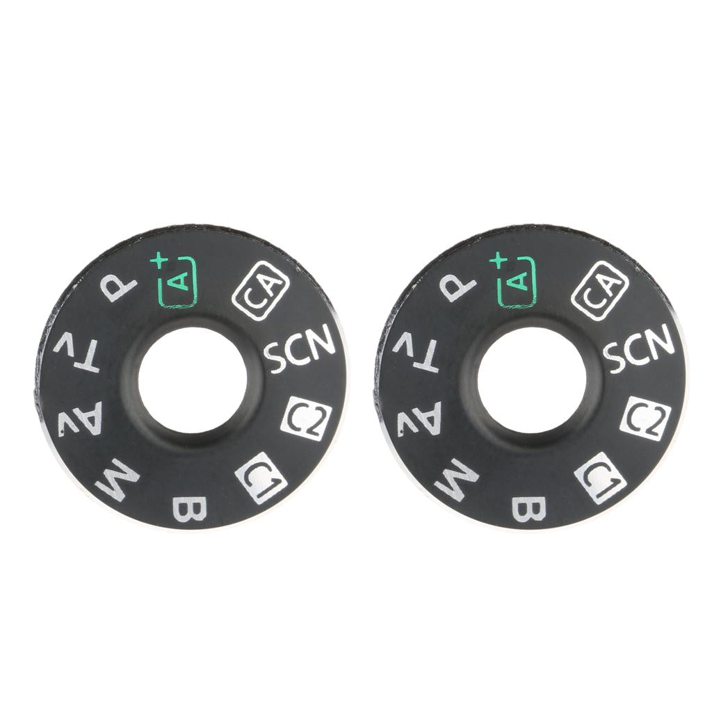 2x Top Cover Function Dial Mode Interface Repair for 6D Camera