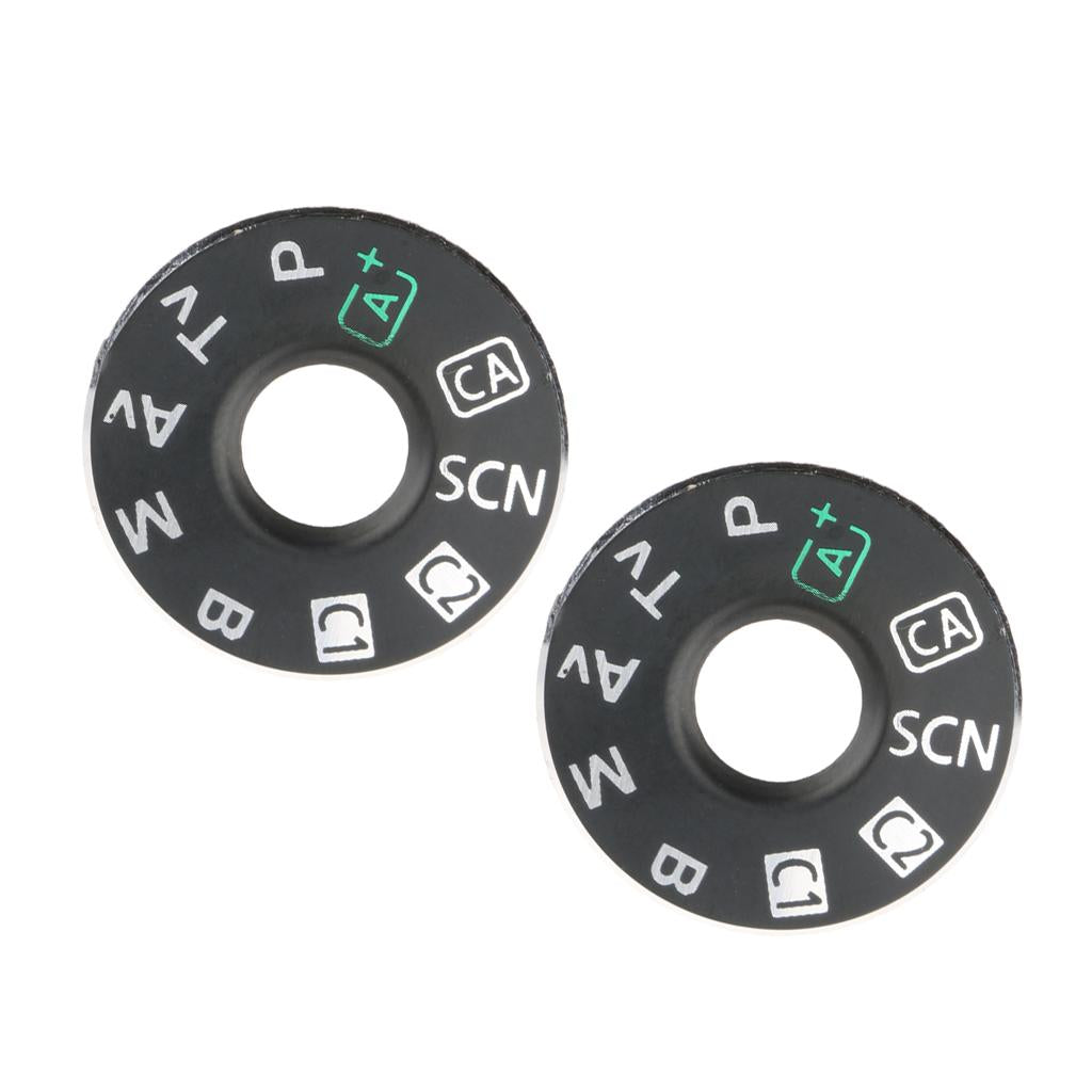 2x Top Cover Function Dial Mode Interface Repair for 6D Camera