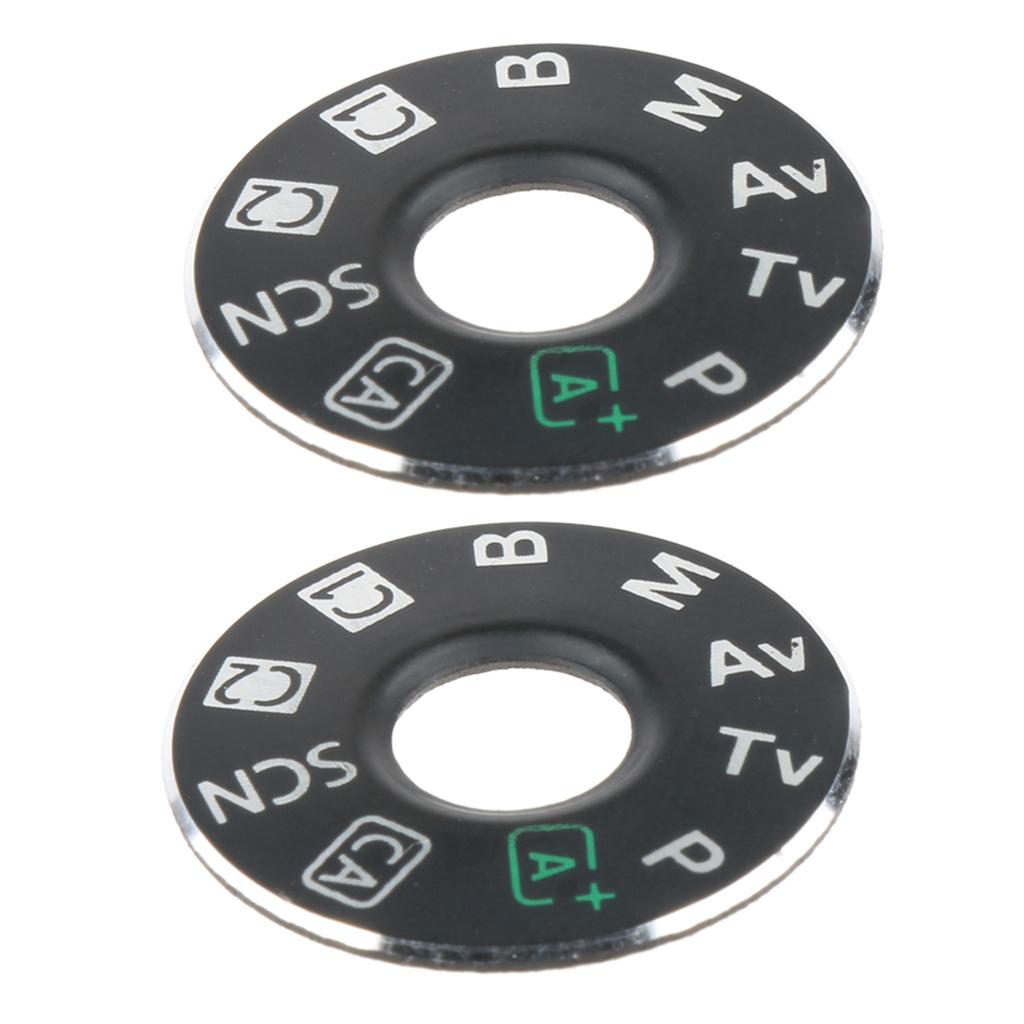 2x Top Cover Function Dial Mode Interface Repair for 6D Camera
