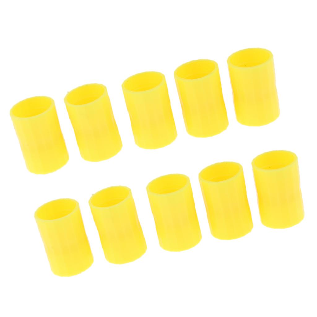 10 Pieces Bottle Connectors Tornado Cyclone Tube Science Toy Yellow
