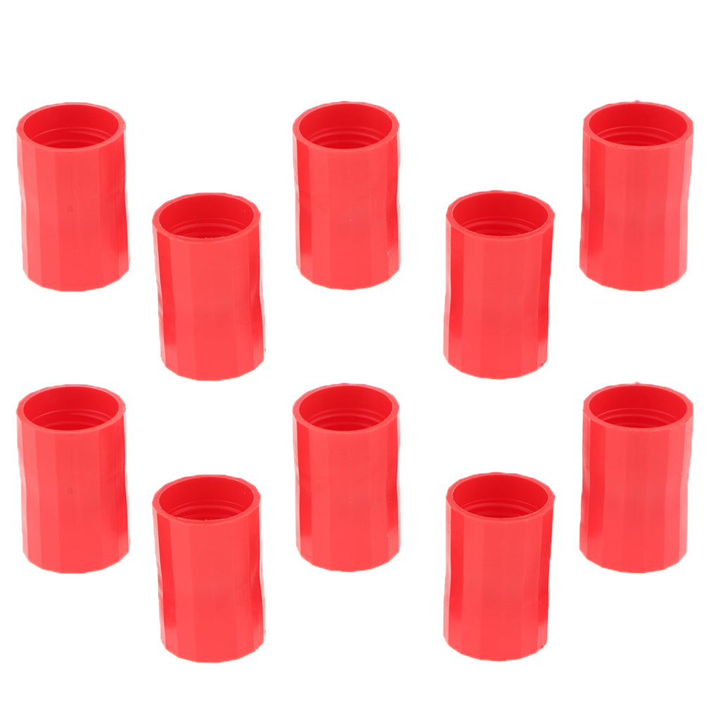 10 Pieces Bottle Connectors Tornado Cyclone Tube Science Toy Red