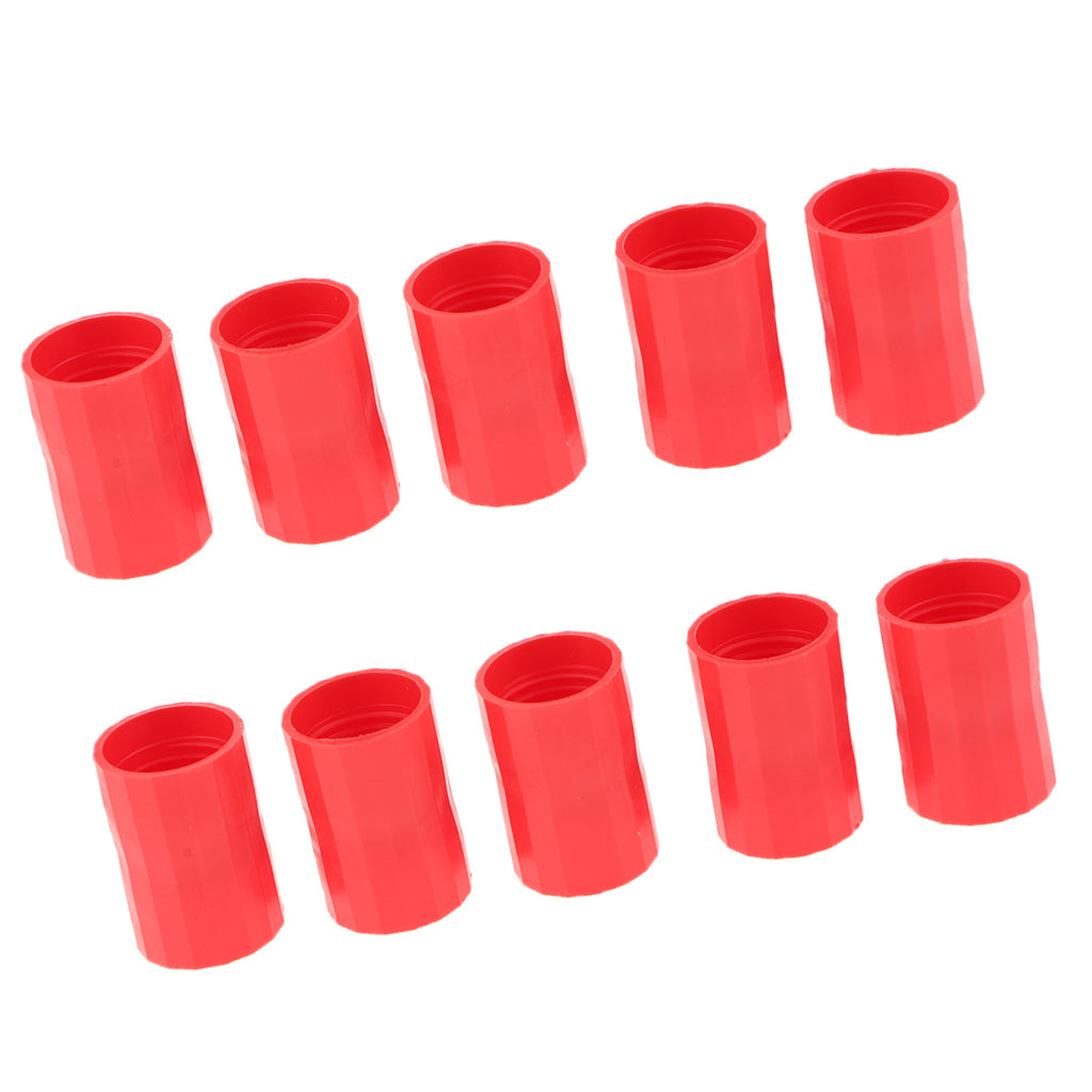 10 Pieces Bottle Connectors Tornado Cyclone Tube Science Toy Red