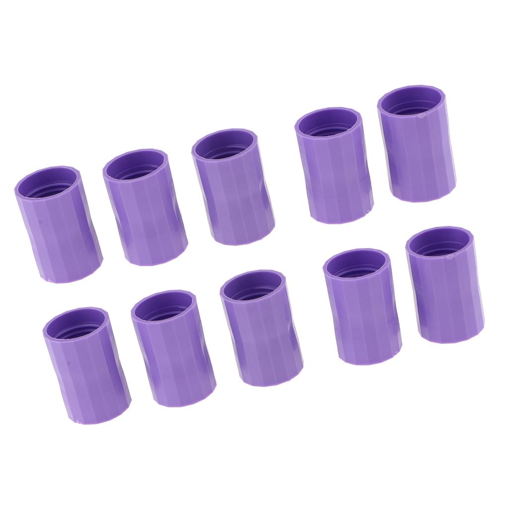 10 Pieces Bottle Connectors Tornado Cyclone Tube Science Toy Purple