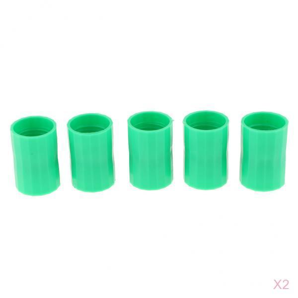 10 Pieces Bottle Connectors Tornado Cyclone Tube Science Toy Green