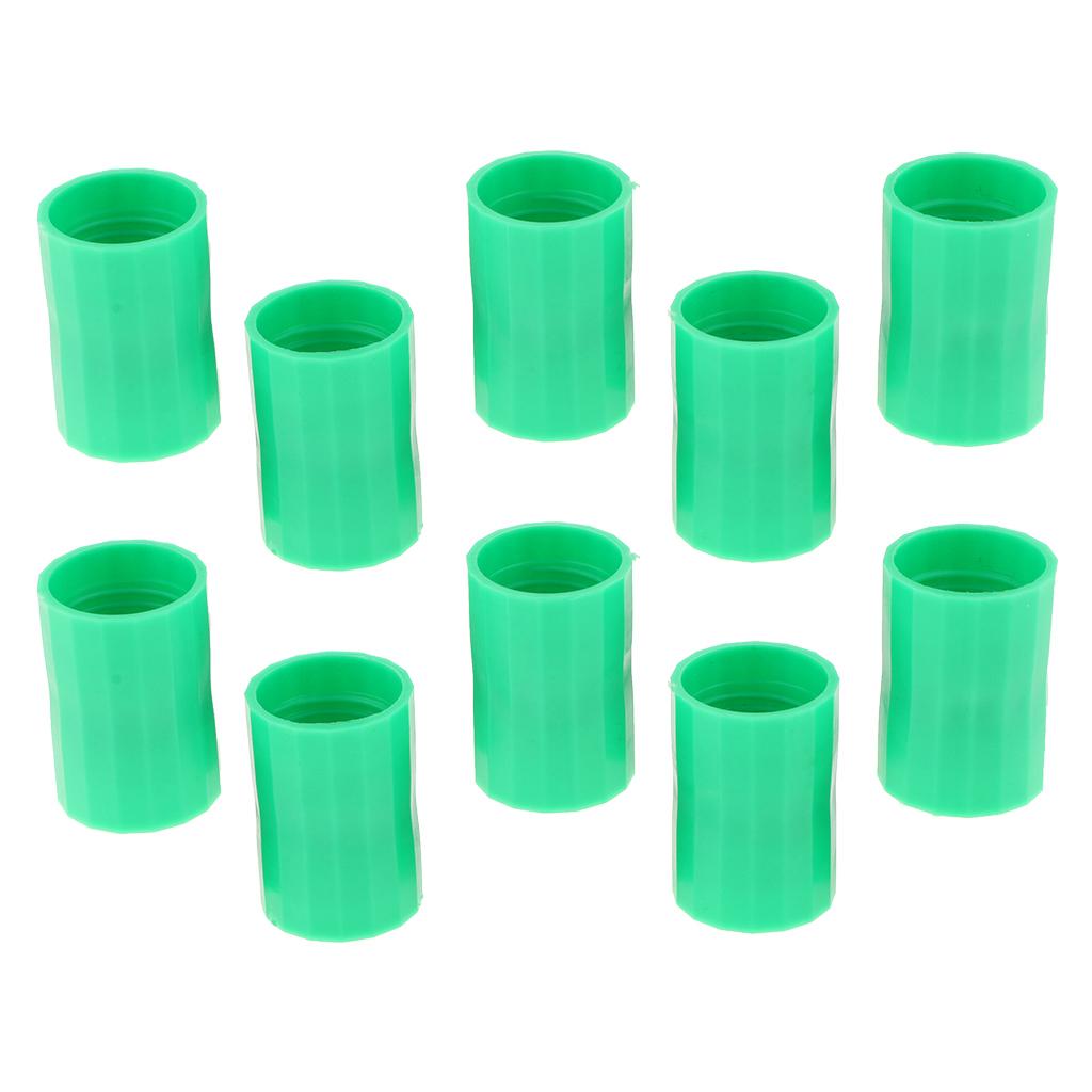 10 Pieces Bottle Connectors Tornado Cyclone Tube Science Toy Green