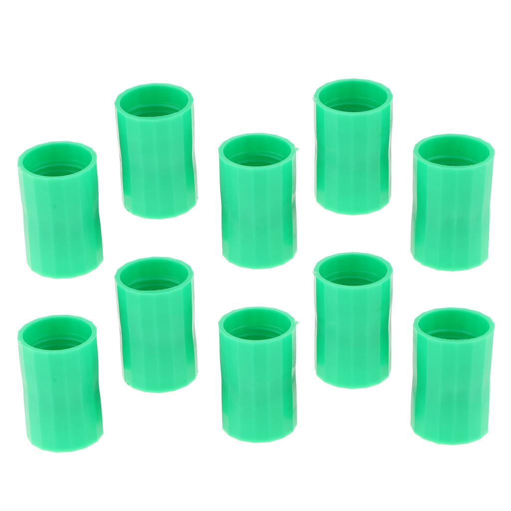 10 Pieces Bottle Connectors Tornado Cyclone Tube Science Toy Green