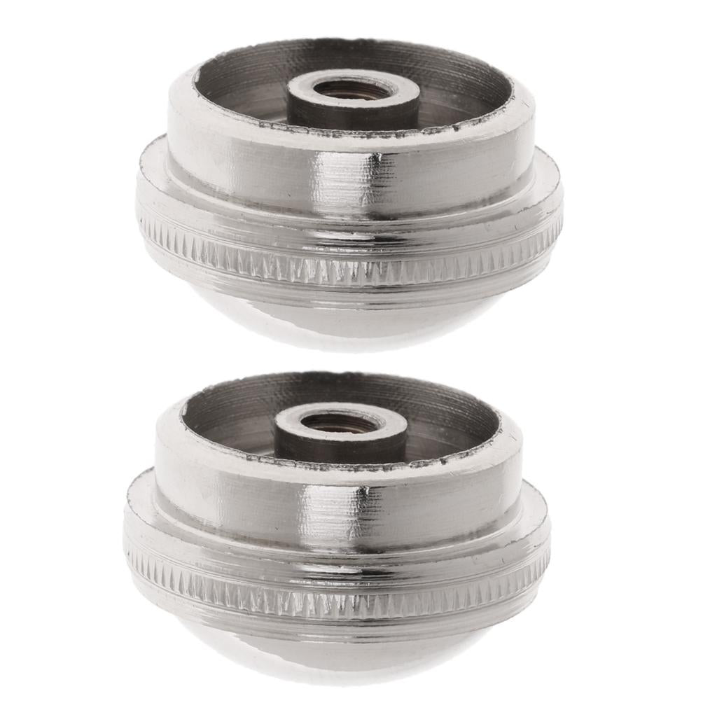 4 Pieces Flute Head Crown Headjoint Screw Cap Piccolo Repair Parts