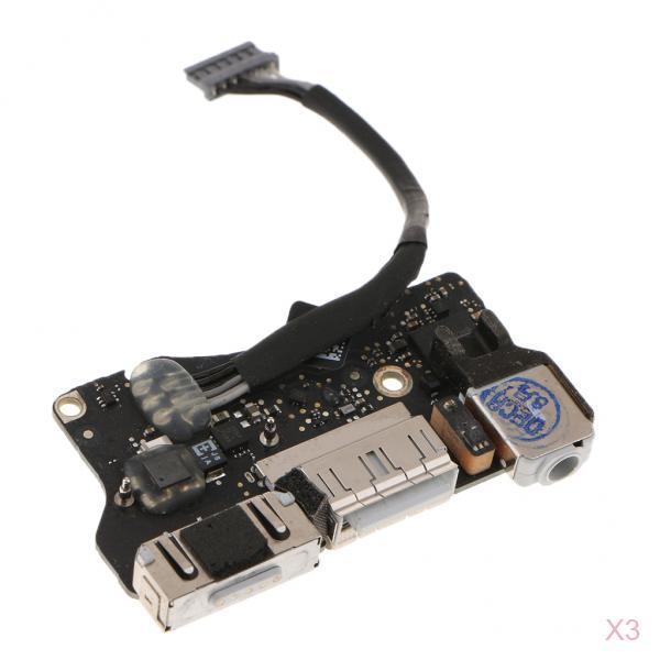 3x I/O Audio Board USB Power Jack DC-in for 2013y 13'' MacBook Air A1466