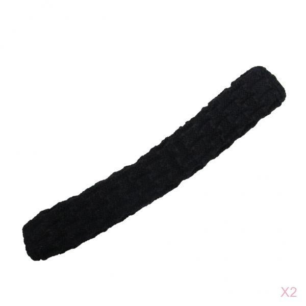2xComfort Cushion Replacement Headband Cover for Beats Sony Headphones black