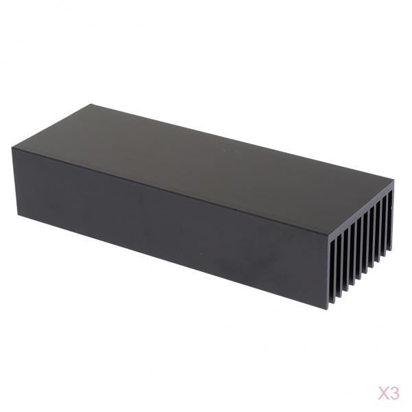 3xAluminum Heat Sink LED Heatsink 30W Module Radiator DIY Cooler 50x30x140mm