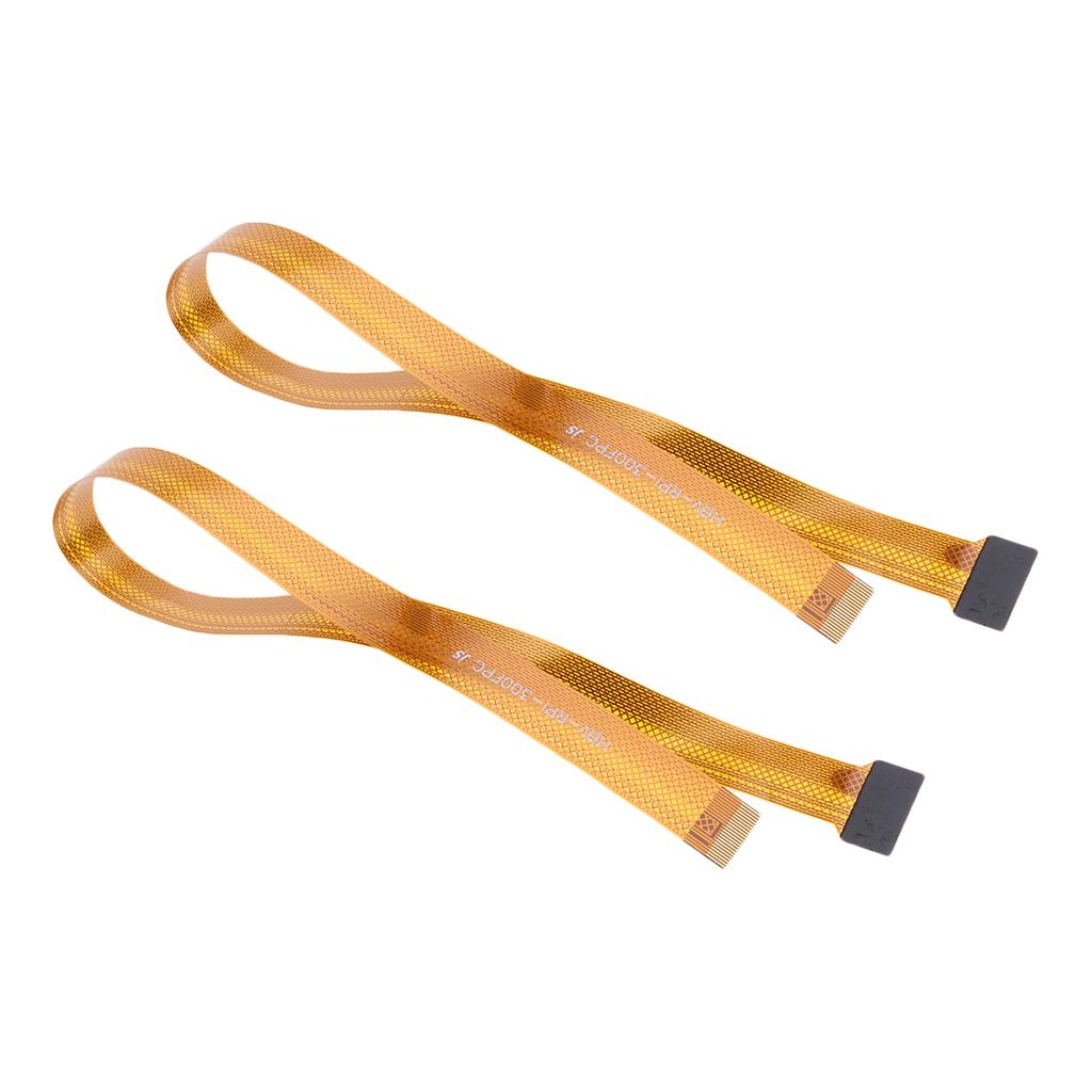2x Camera Cable 30 CM Ribbon Line FFC Flex Cables for Raspberry zero W/1.3/H