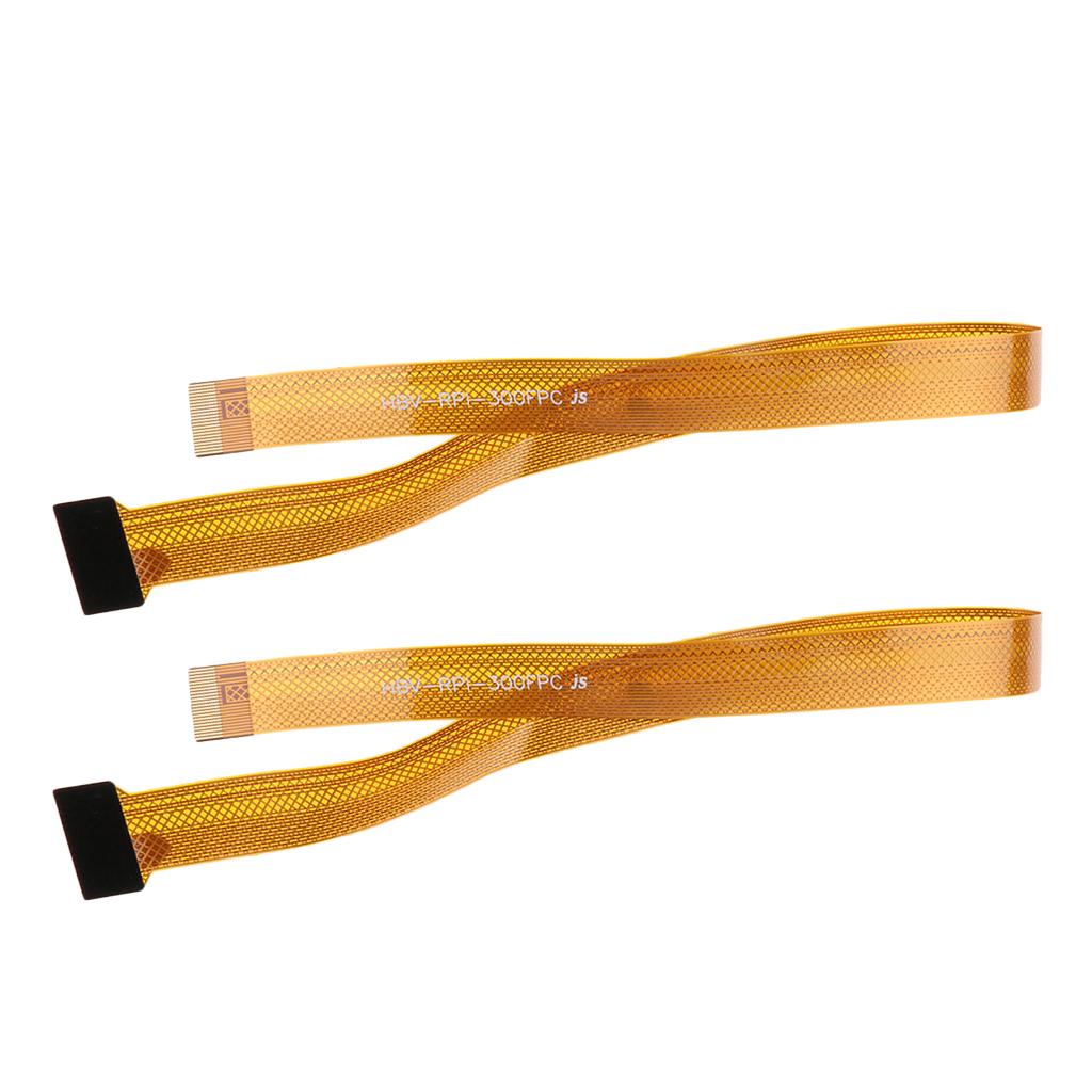 2x Camera Cable 30 CM Ribbon Line FFC Flex Cables for Raspberry zero W/1.3/H