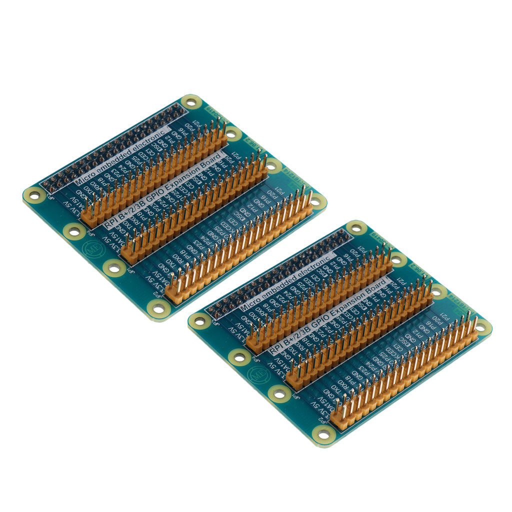 2x GPIO Extension Board Multifunction Interface Module For Raspberry Pi 3/2