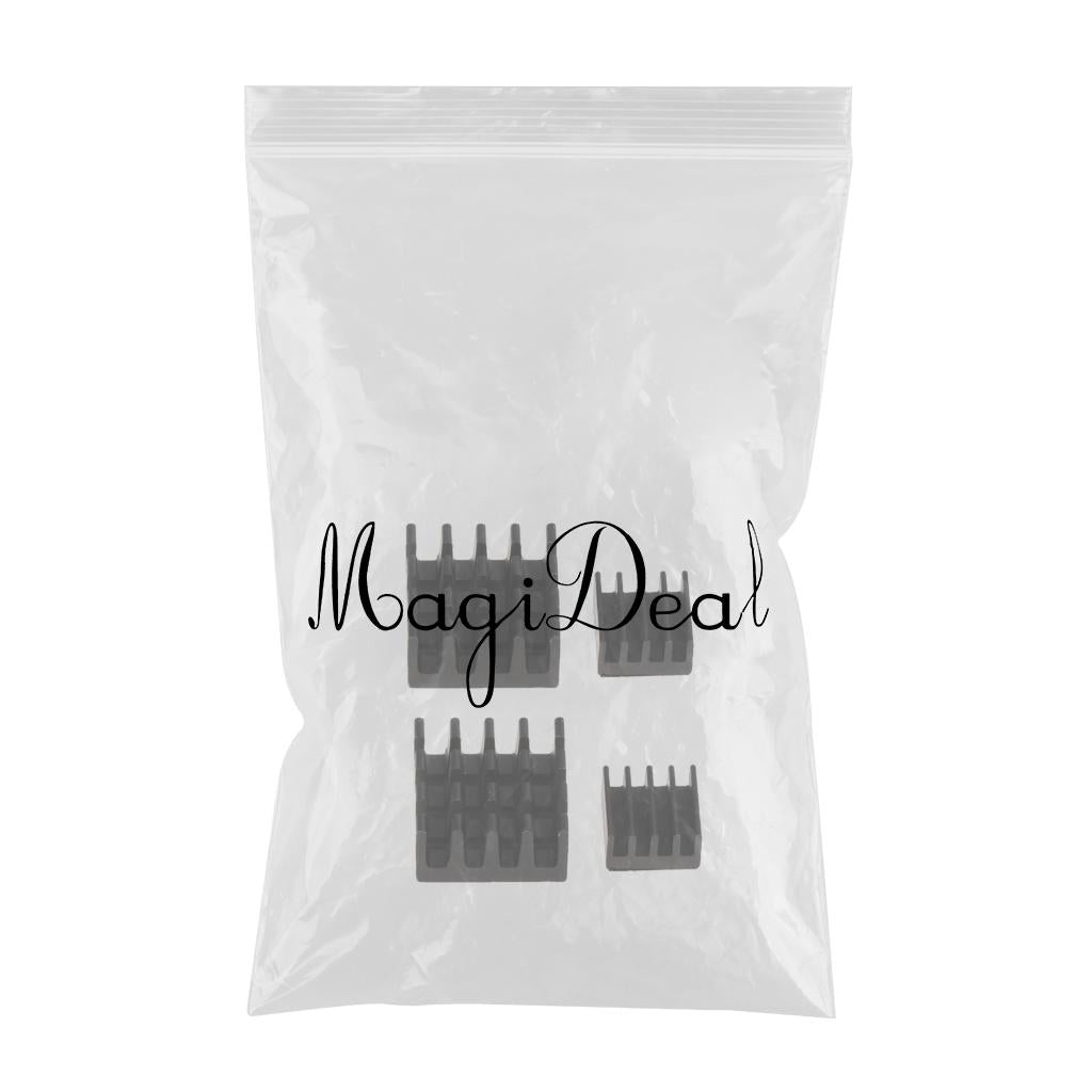4Pcs Aluminum Heatsink Cooler Circuit Board Cooling Fin For Raspberry Pi