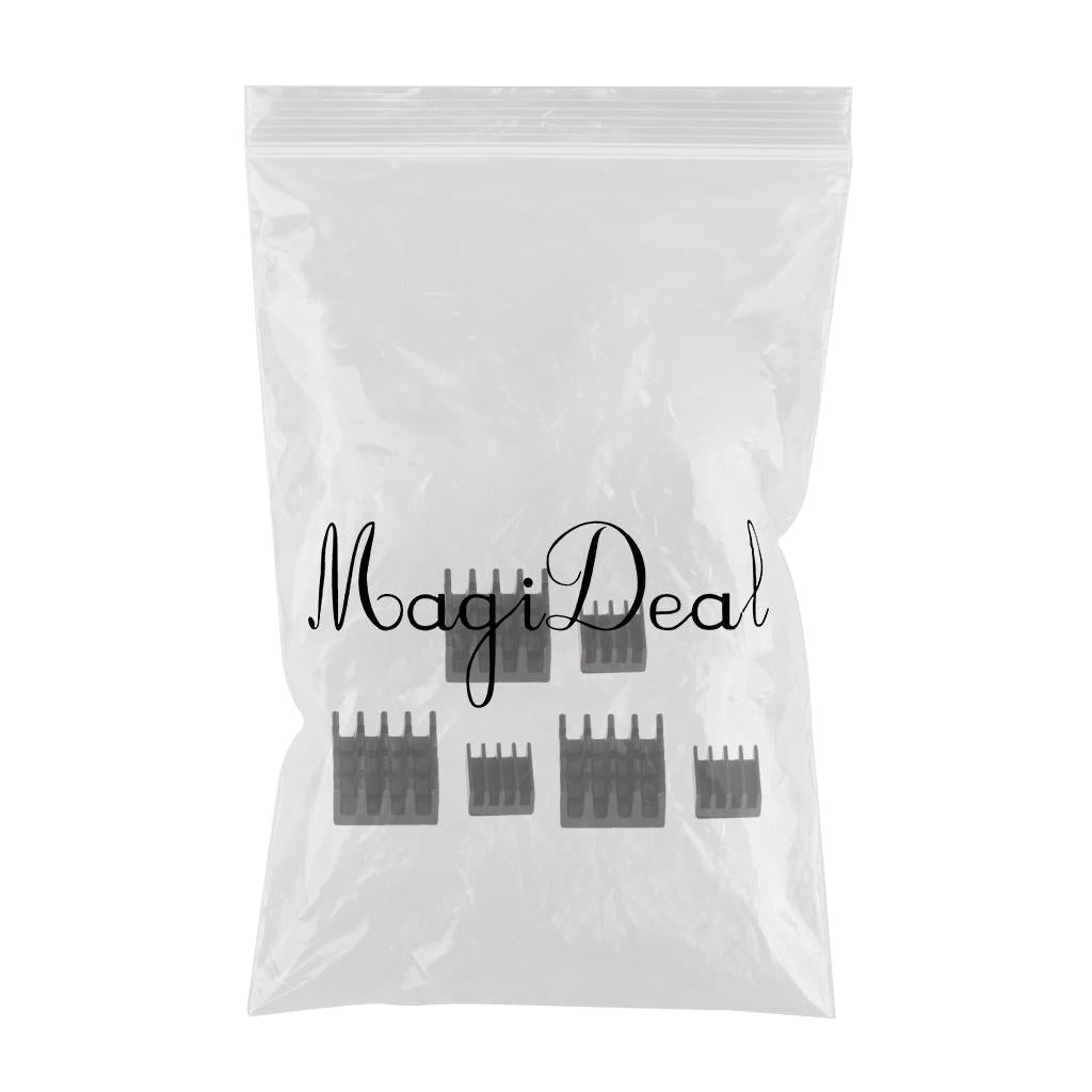 6Pcs Aluminum Heatsink Cooler Circuit Board Cooling Fin For Raspberry Pi