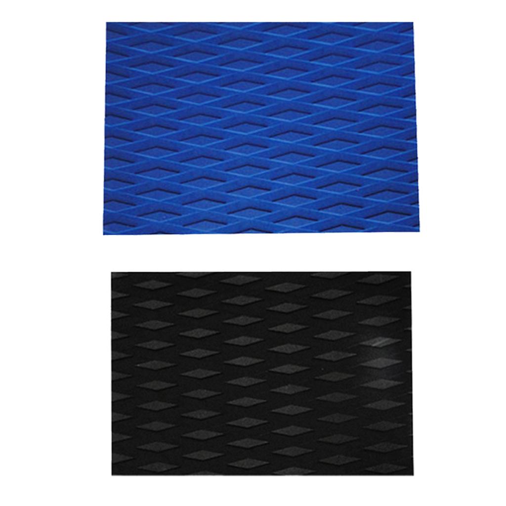 2 Piece EVA Diamond Groove Surfboard Surfing Traction Pad Deck Grip Tail Pad