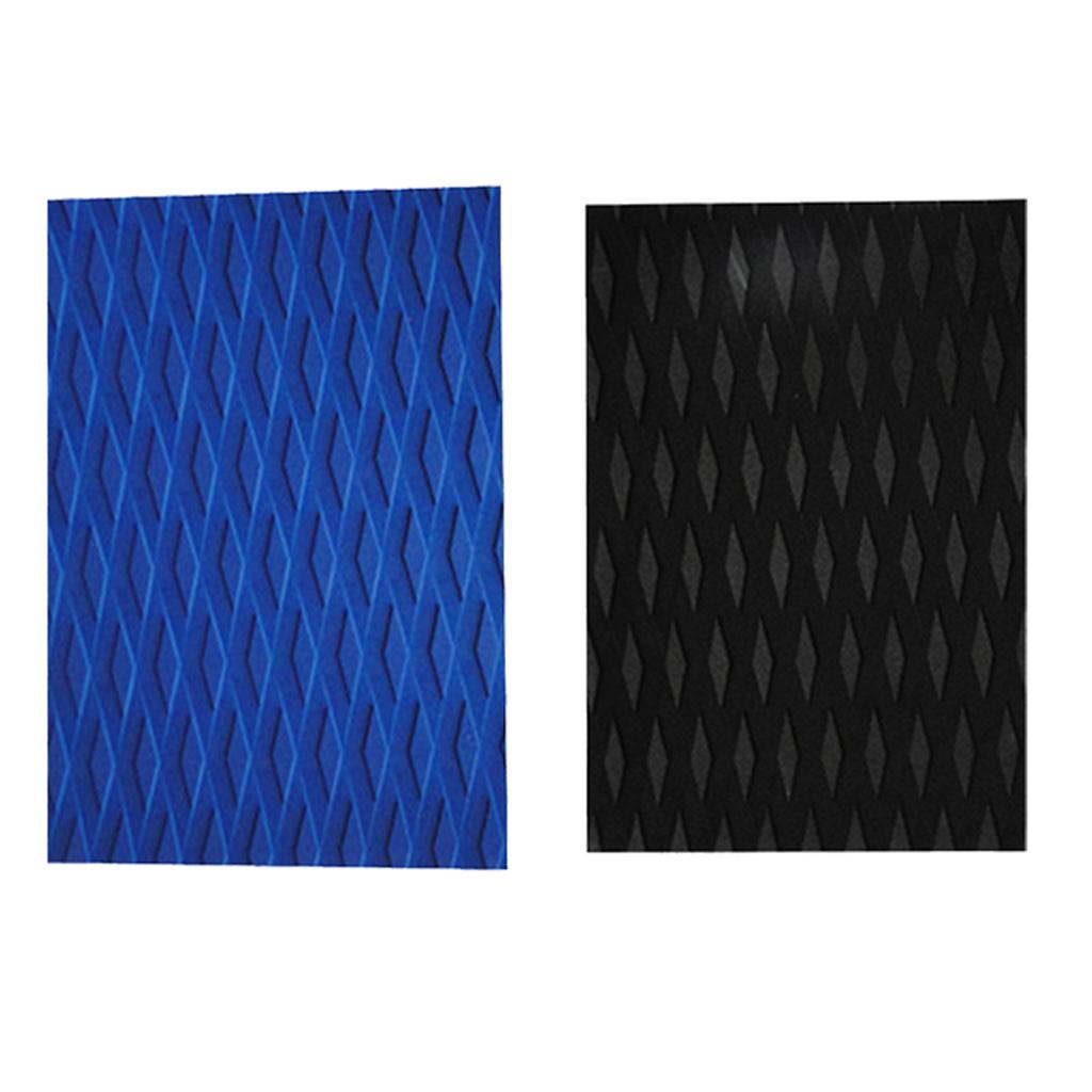 2 Piece EVA Diamond Groove Surfboard Surfing Traction Pad Deck Grip Tail Pad