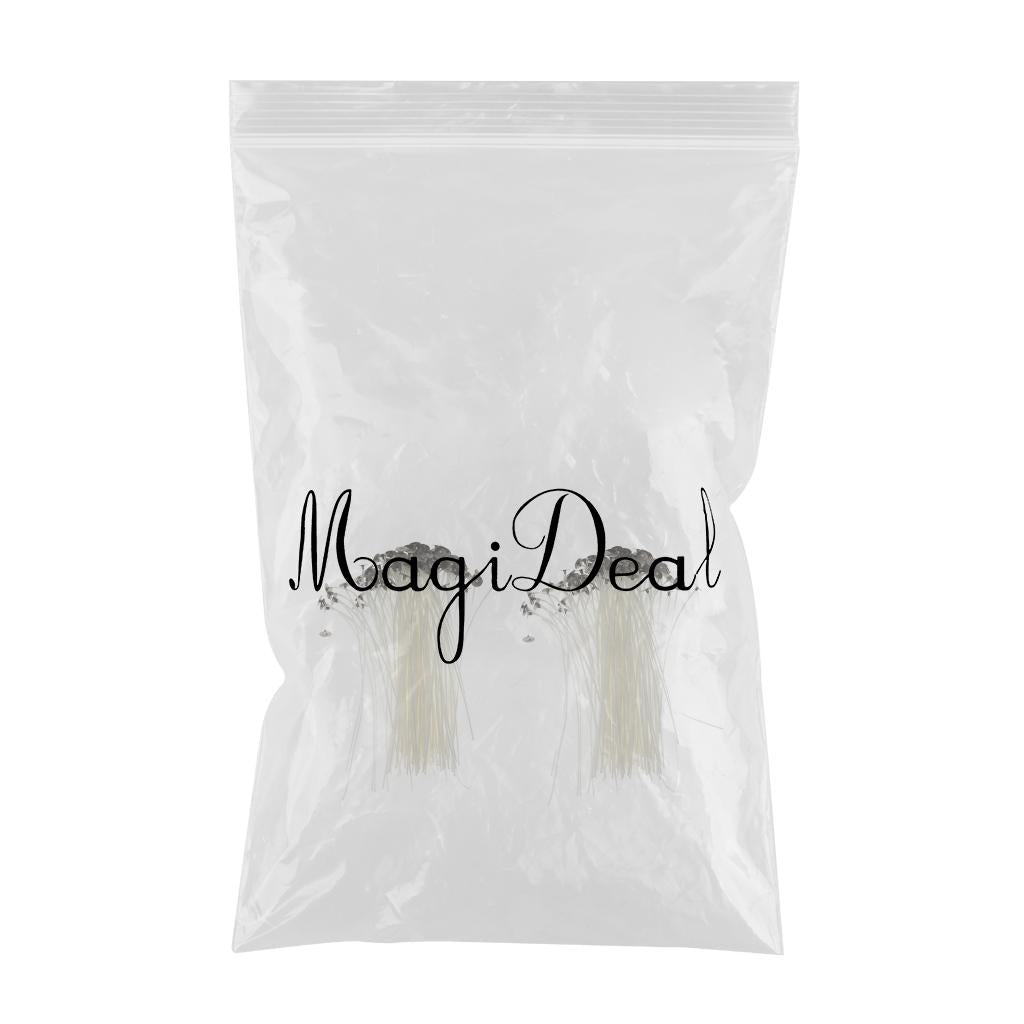 150pcs 15cm/20cm Cotton Pre Waxed Wicks for Candle Making With Sustainers