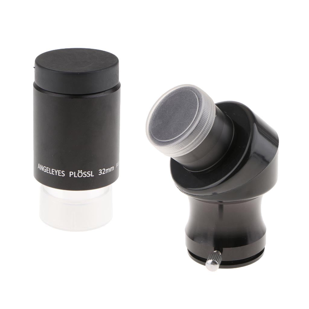 1.25 Astronomy Telescope Erecting Prism Diagonal Mirror + Eyepiece PL32mm"