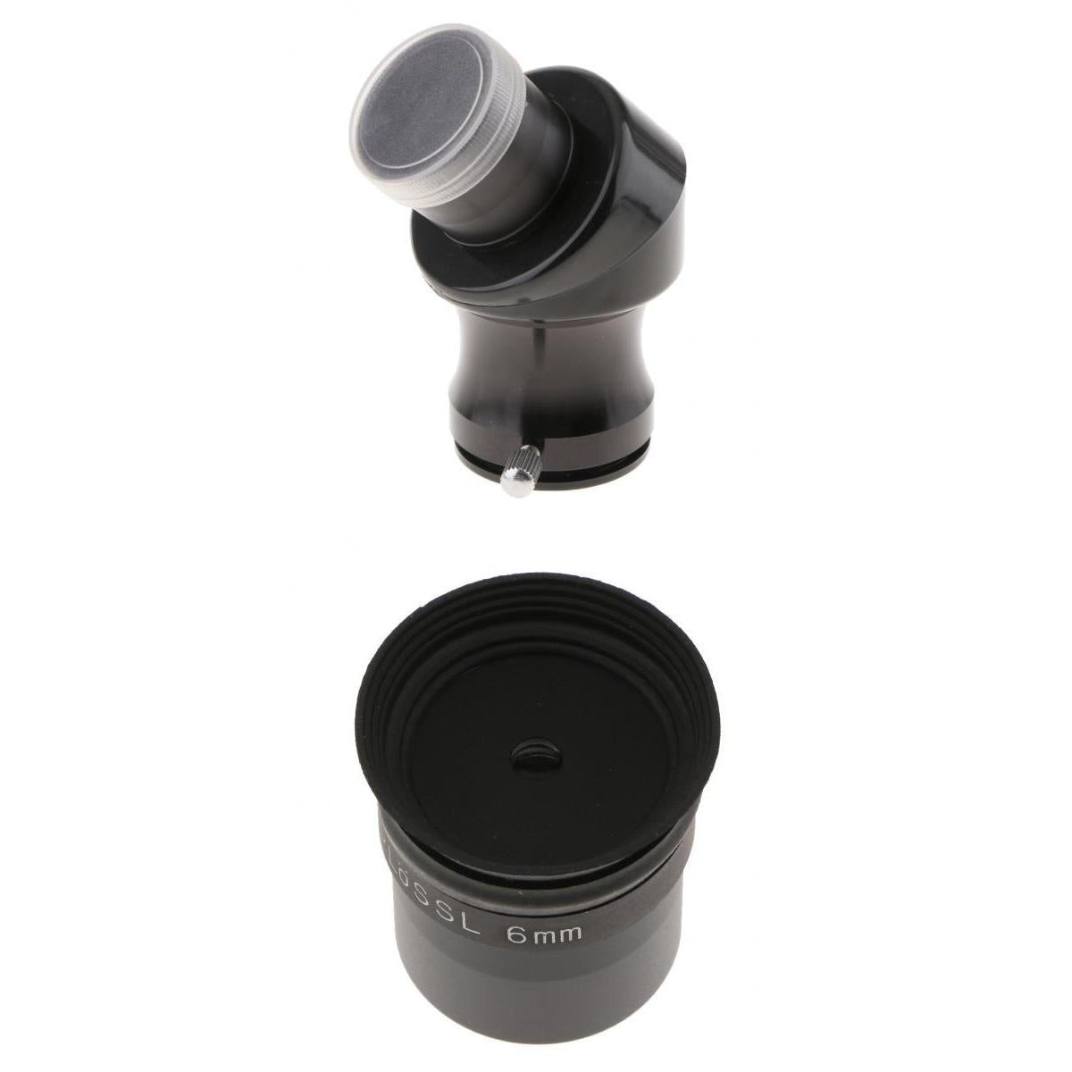 1.25 Astronomy Telescope Erecting Prism Diagonal Mirror + Eyepiece PL6mm"