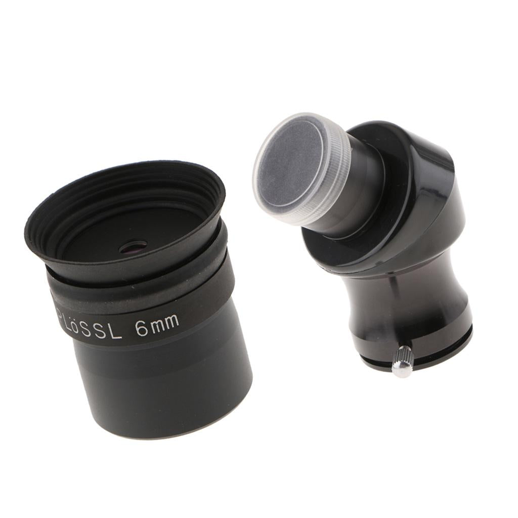 1.25 Astronomy Telescope Erecting Prism Diagonal Mirror + Eyepiece PL6mm"