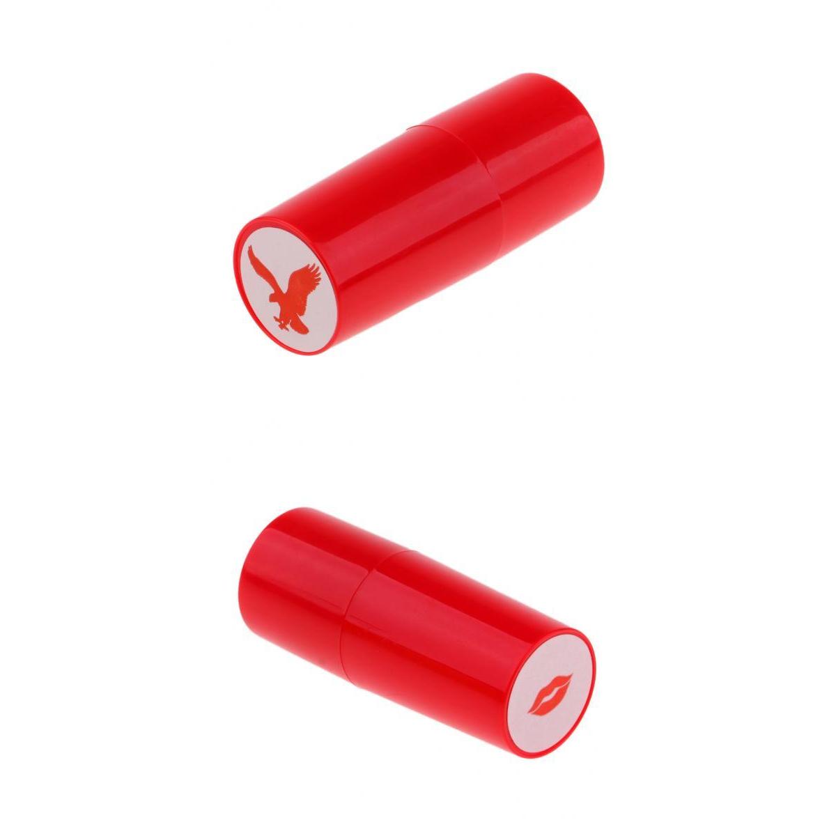 2pcs Quick-dry Golf Ball Stamp Stamper Marker Impression Seal Eagle+Lips