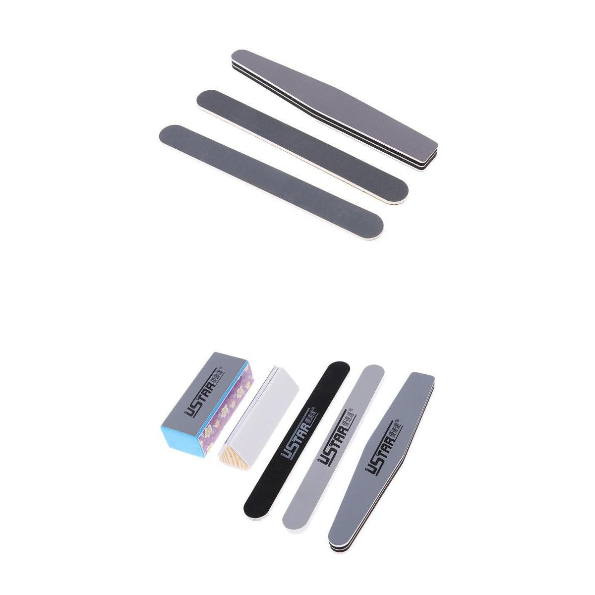 8 Pieces Long File Grinding Sand Bar Burnishing Stick Model Polishing Tools