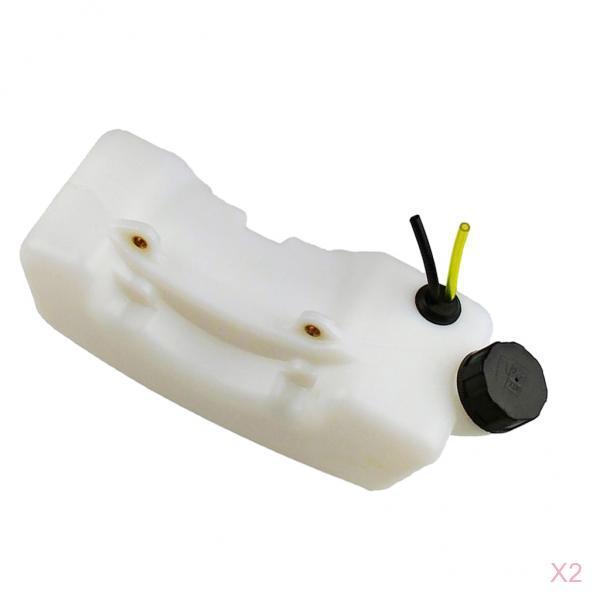 2 Piece Lawn Mower Fuel Tank Assembly Gas Tank Replacement Brushcutter Parts