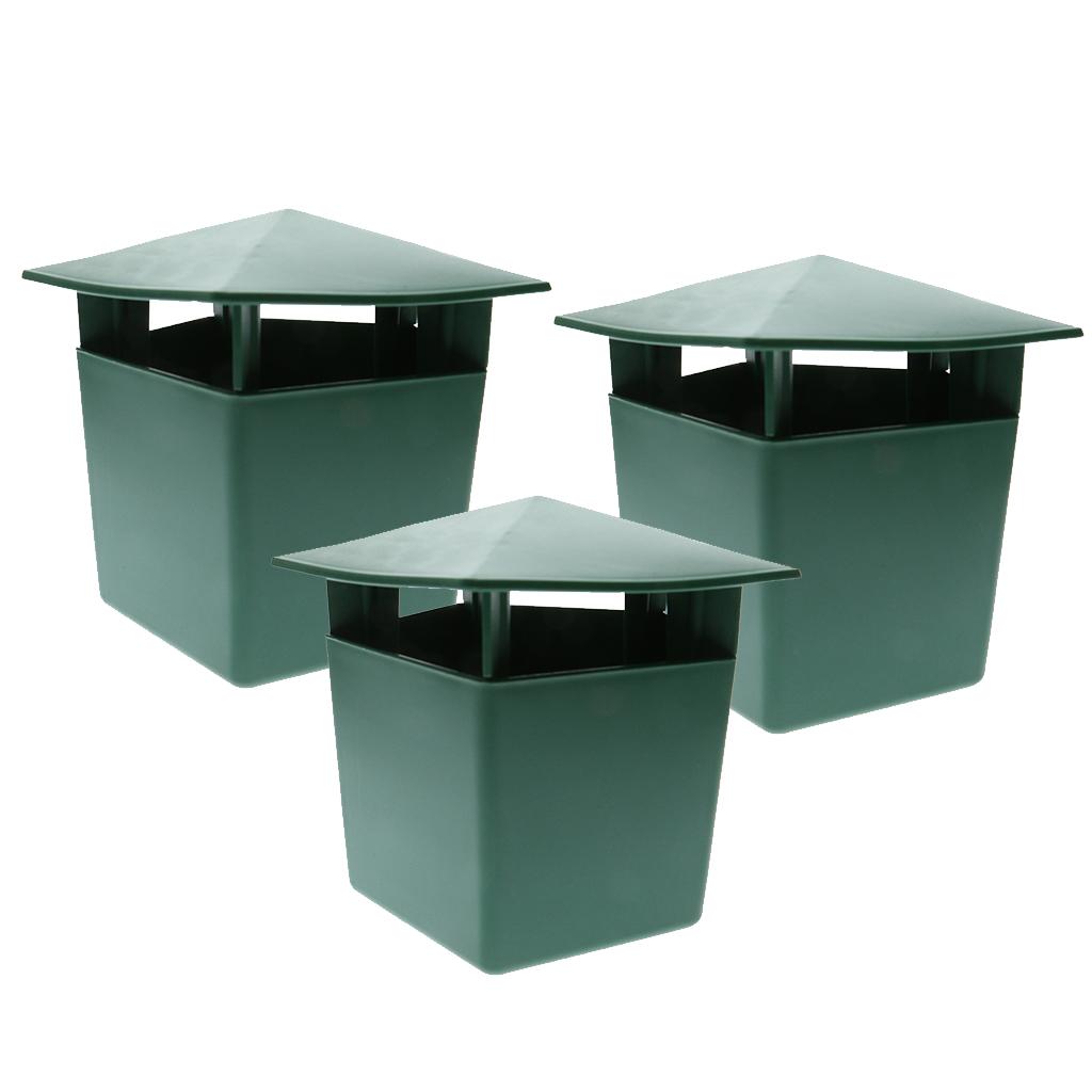 3 Piece Eco-friendly Snail Cage House Catcher Trap Gintrap Pest Control