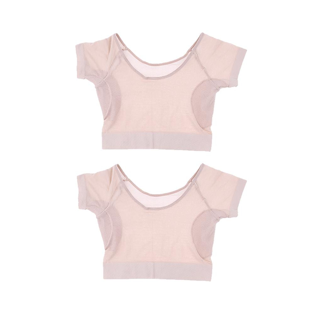 2 Pieces Washable Underarm Sweat Pad Guard Absorb Perspiration Armpit Shield