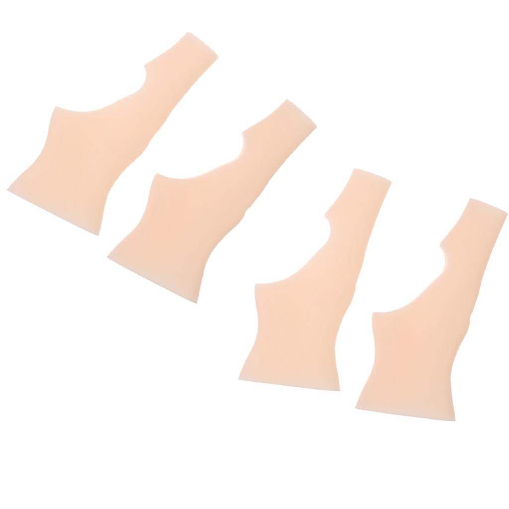 2 Pairs Silicone Wrist Brace Wrap Thumb Support Arthritis Tendonitis Relief
