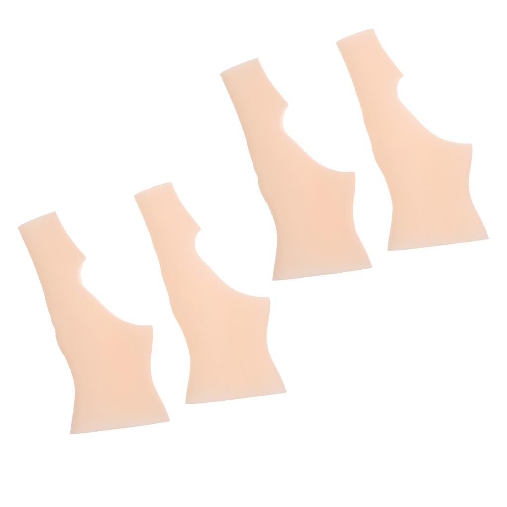 2 Pairs Silicone Wrist Brace Wrap Thumb Support Arthritis Tendonitis Relief