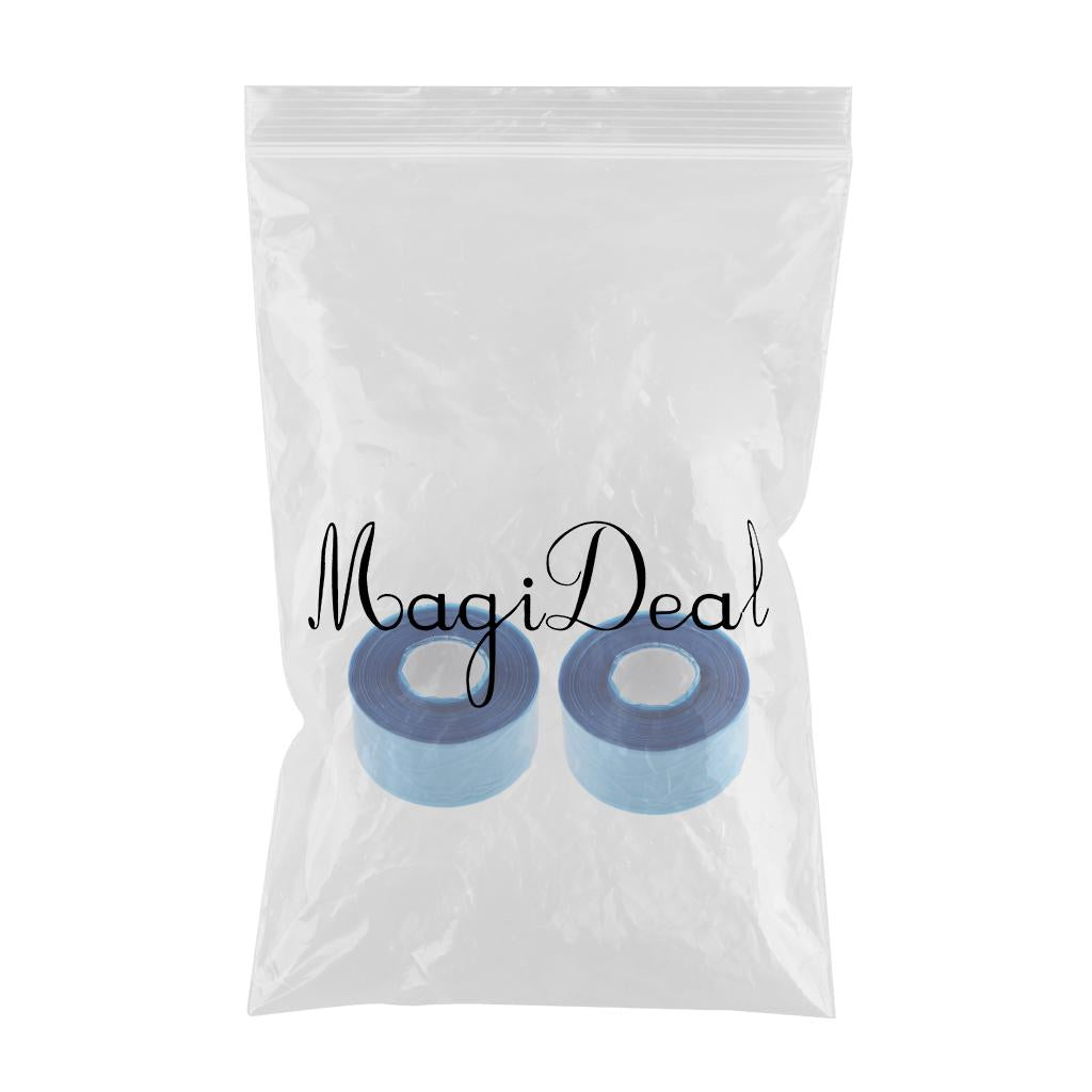 400pcs Disposable Salon Hair Dyeing Blue Protector Covers for Glasses Legs