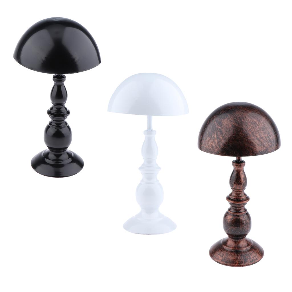 3pcs Retro Wig Hanger Metal Cap Display Stand Rack for All Wigs Hat 3 Colors
