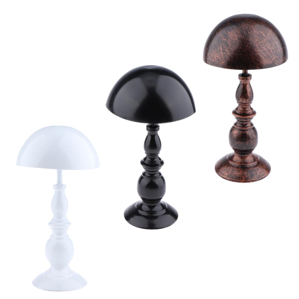 3pcs Retro Wig Hanger Metal Cap Display Stand Rack for All Wigs Hat 3 Colors