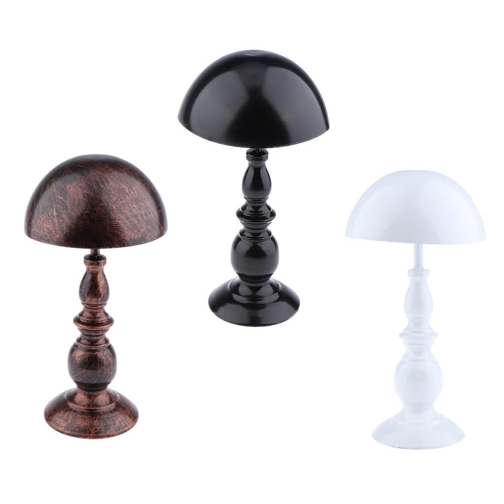 3pcs Retro Wig Hanger Metal Cap Display Stand Rack for All Wigs Hat 3 Colors