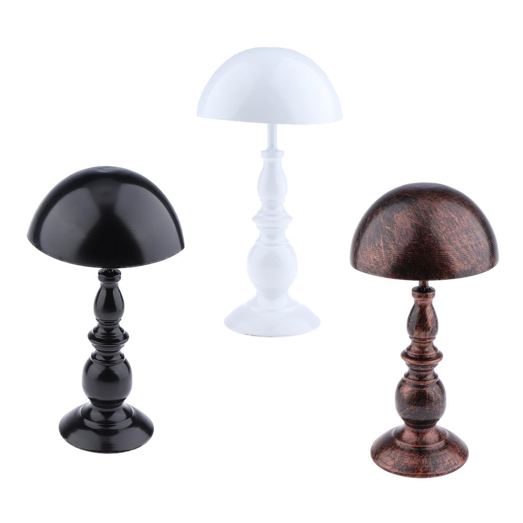 3pcs Retro Wig Hanger Metal Cap Display Stand Rack for All Wigs Hat 3 Colors