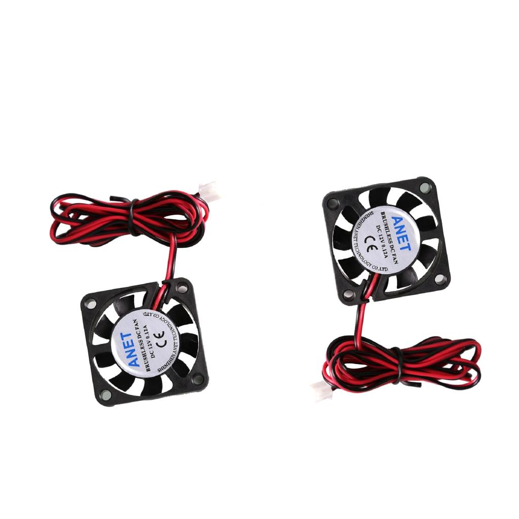 3x 12V 40mmx40mmx10mm 4010 DC Brushless Cooling Fan for 3D Printer