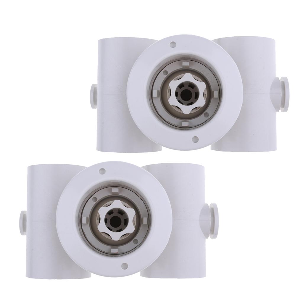 2x/set Swimming Pool Spa River Jet Massage Pool Massage Nozzle Big Power Jet