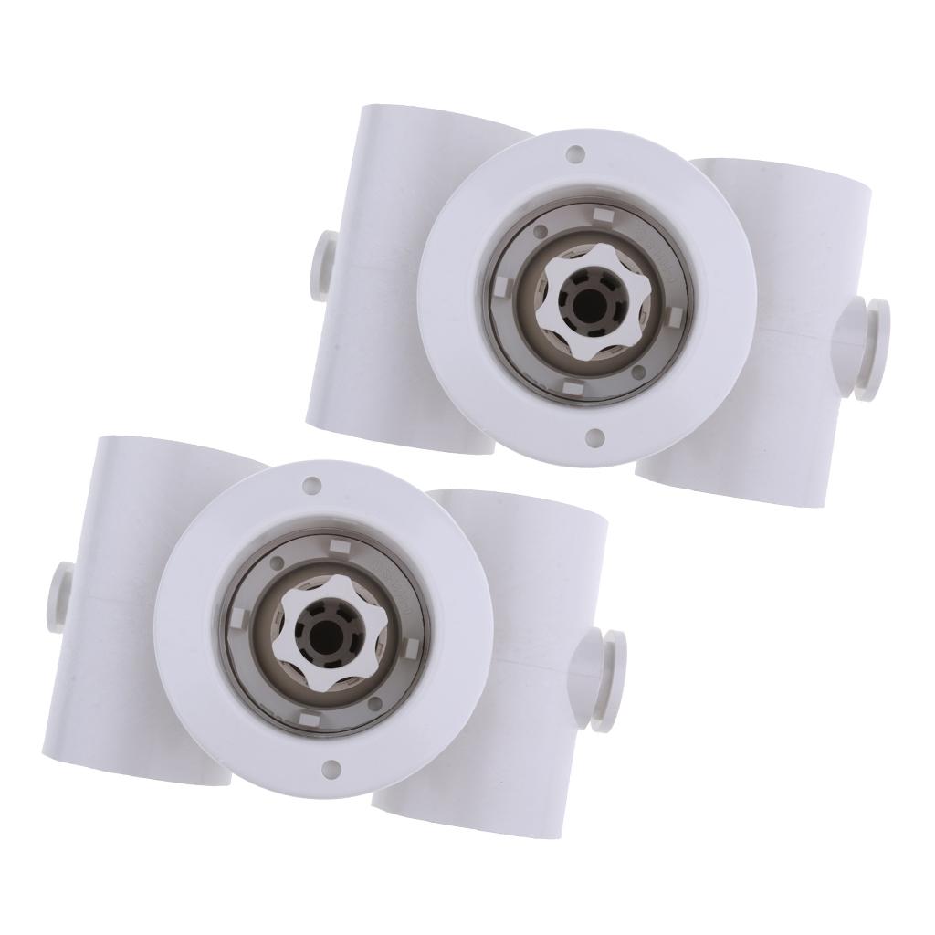 2x/set Swimming Pool Spa River Jet Massage Pool Massage Nozzle Big Power Jet