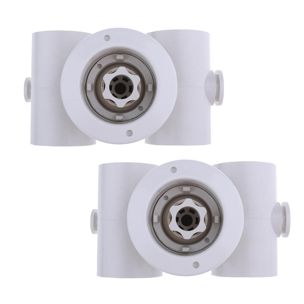 2x/set Swimming Pool Spa River Jet Massage Pool Massage Nozzle Big Power Jet