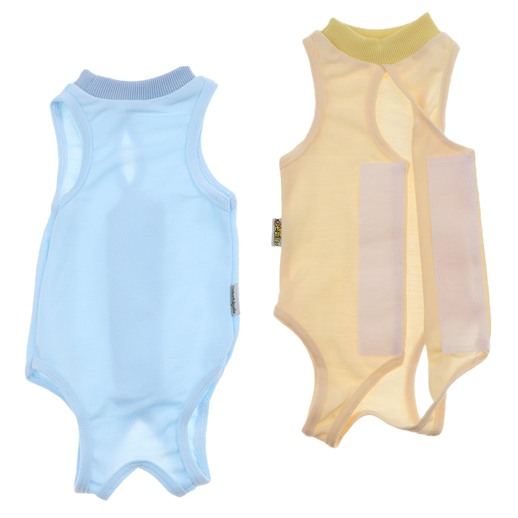 2x Recovery Suit for Cat Dog Sterilization Care Wipe Medicine Prevent Lick L