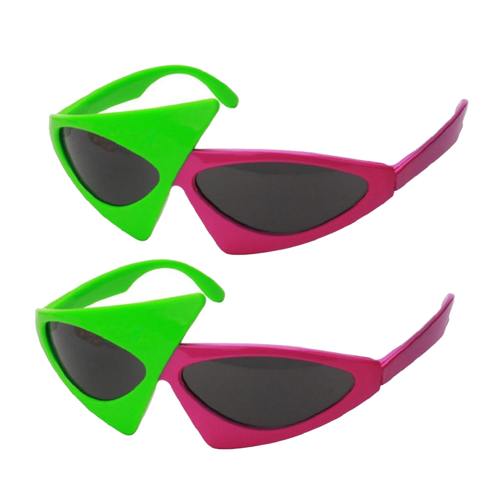 2x Novelty Party Sunglasses Funny Eye Glasses Costumes Photo Prop