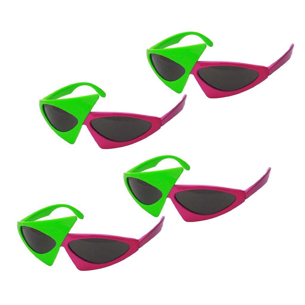 4x Novelty Party Sunglasses Funny Eye Glasses Costumes Photo Prop